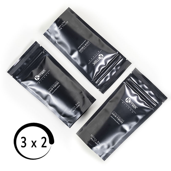 Pack Recargas fibras capilares 64gr, Oferta 3x2 