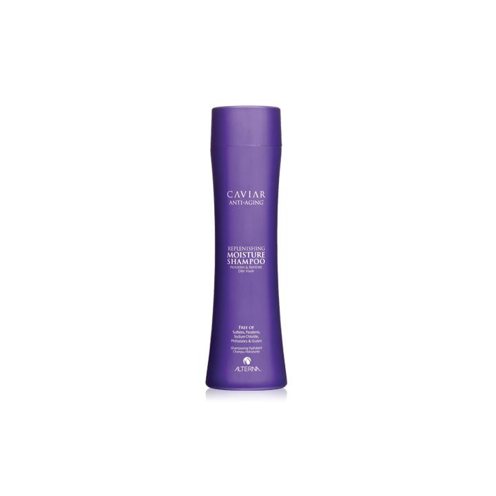 RESTAURA Y REVITALIZA EL CABELLO QUEBRADIZO | Alterna Caviar Anti Aging Replenishing Moisture Champú 