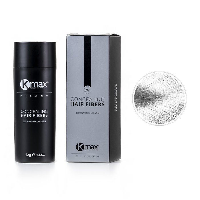 Fibras Capilares KMax 32 gr. | Black Edition Color Blanco