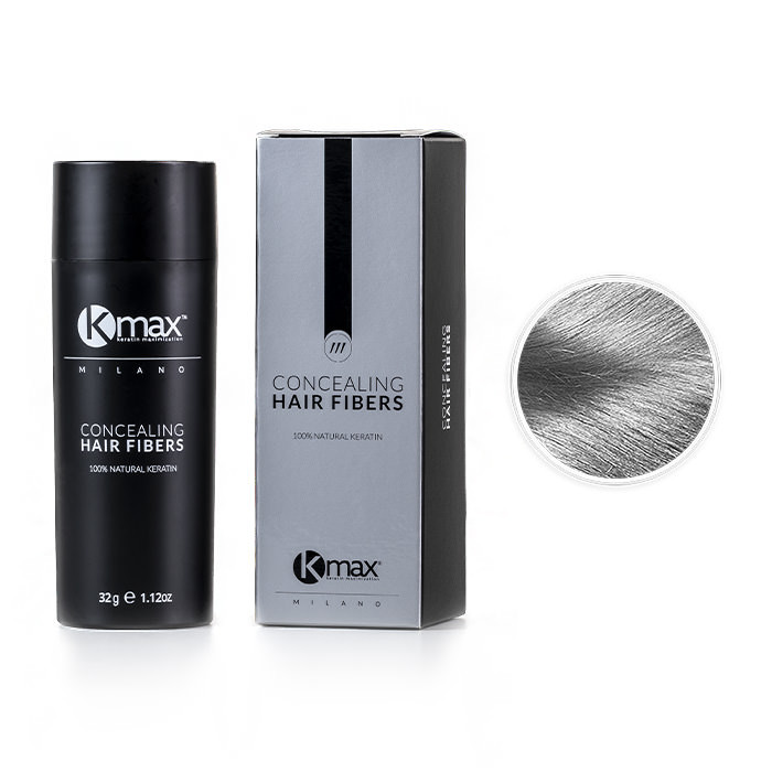 Fibras Capilares KMax 32 gr. | Black Edition Color Gris