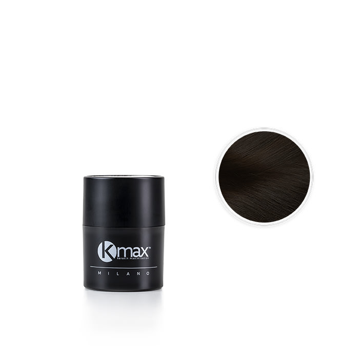 Fibras Capilares KMax 5 gr. | Black Edition Color Castaño Oscuro