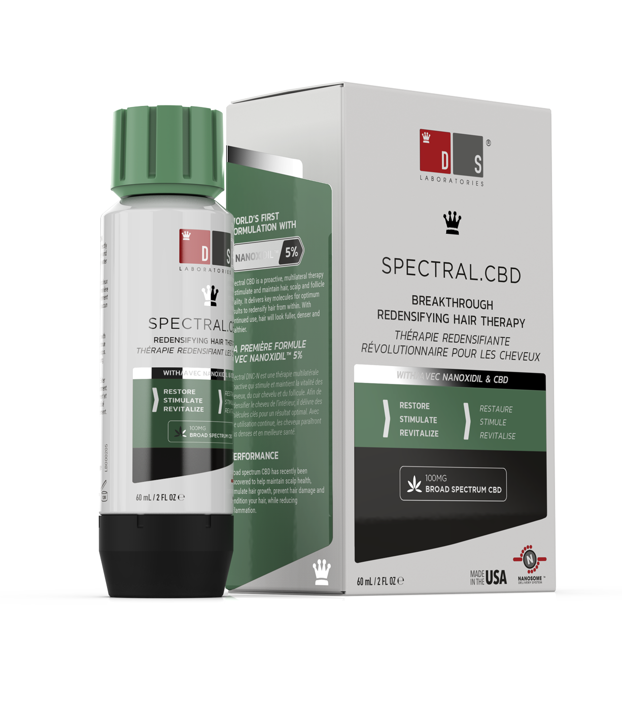 TRATAMIENTO ANTICAÍDA Y ANTIOXIDANTE | SPECTRAL CBD