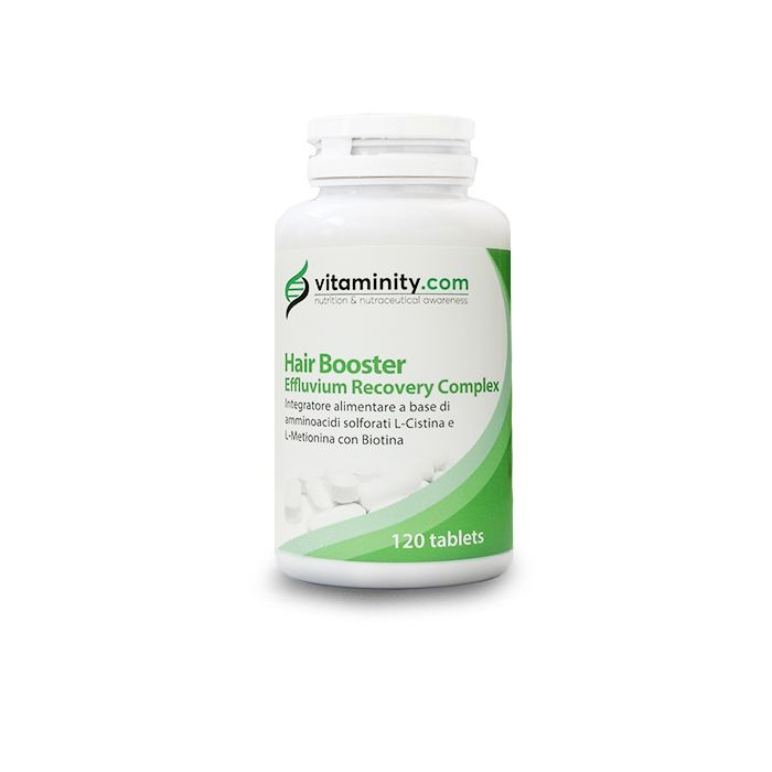 Complemento alimenticio para la recuperación de efluvios para el cabello | Vitaminity Hair Booster Effluvium Recovery Complex