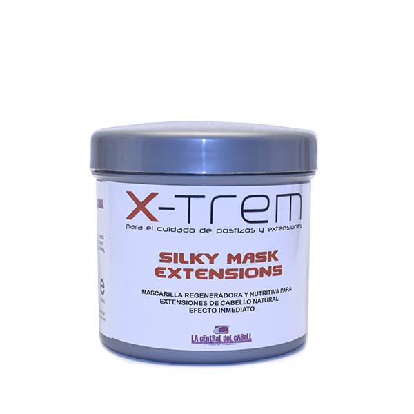 MASCARILLA VITAMÍNICA PARA EXTENSIONES DE CABELLO NATURAL | X-trem Silky Mask Extensions