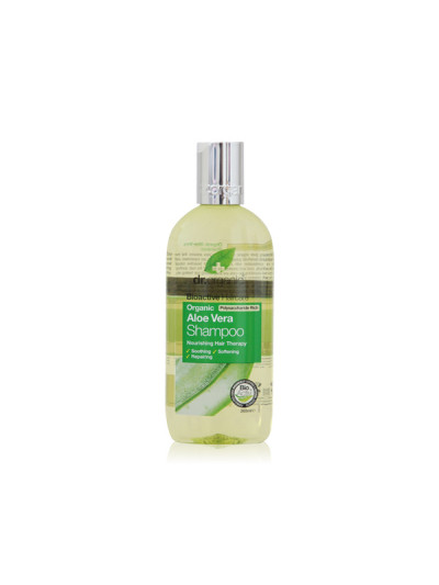 FORTALECE Y PROTEGE CABELLOS SECOS Y NORMALES | Dr. Organic Aloe Vera Shampoo