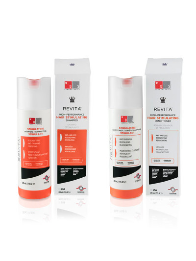CHAMPÚ + ACONDICIONADOR ANTICAÍDA Y REVITALIZADOR DE FOLÍCULO | Pack Revita