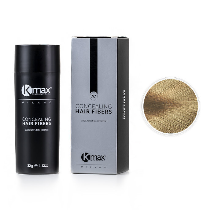 KMax Fibras Capilares 32 gr. | Black Edition Cor Loiro