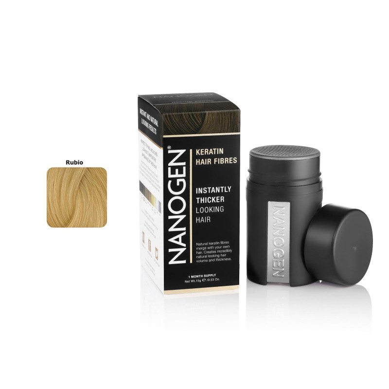 Nanogen fibras Capilares 30gr. Color Rubio