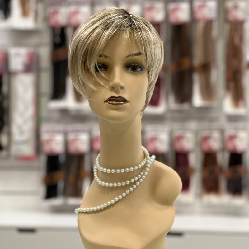 Paris - Peluca Fibra Monofilamento  Parcial Lace  color 27/613+4