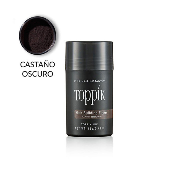 Toppik fibras Capilares 12gr Cor Castanho Escuro