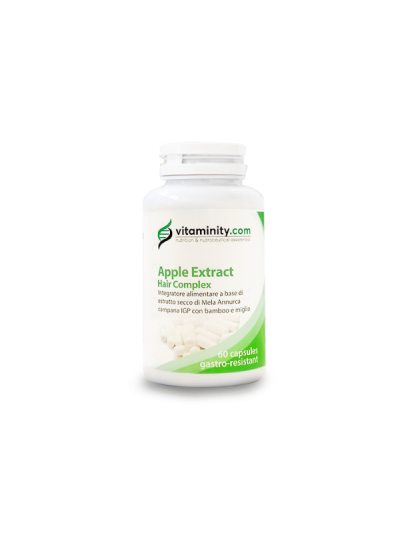 Suplemento alimentar para o crescimento do cabelo | Vitaminity Apple Extract Hair Complex
