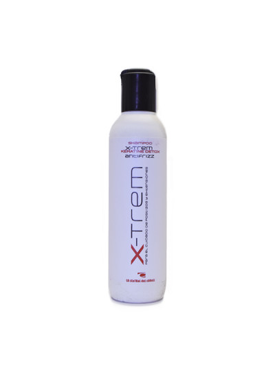 CHAMPÔ DE QUERATINA PARA EXTENSÕES DE CABELO E PEÇAS DE CABELO | X-trem Keratin Anti Frizz