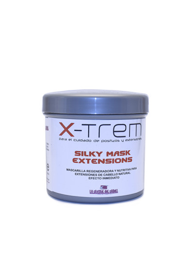 MÁSCARA VITAMÍNICA PARA EXTENSÕES DE CABELO NATURAIS | X-trem Silky Mask Extenções